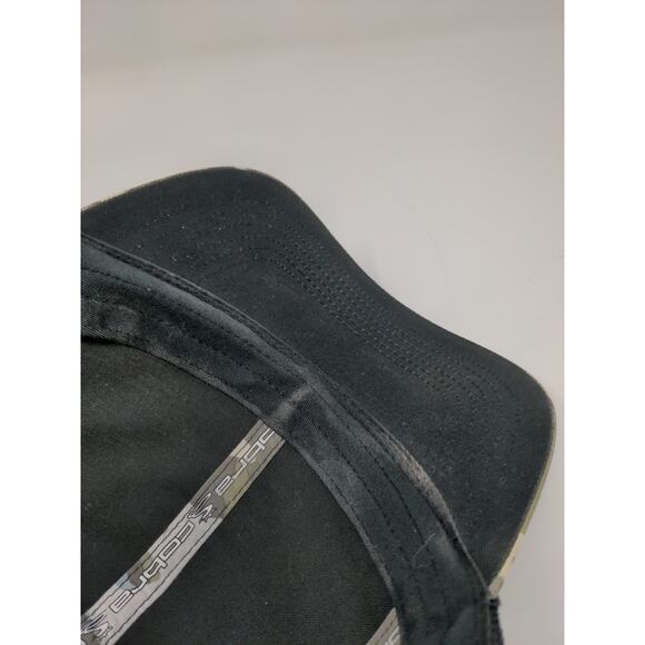 Cobra Slideback Meshback Camo Hat Gray Brown Embroidered Logo Spell Out - Picture 10 of 11